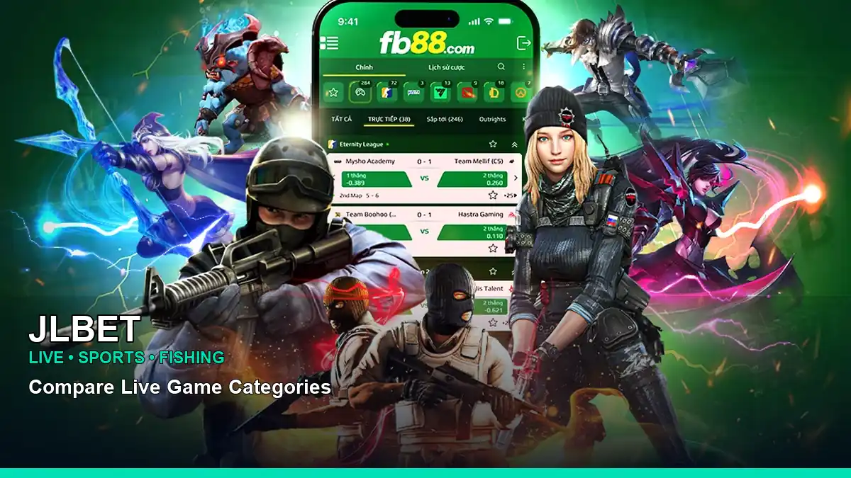 JLBET sports betting and arcade games for Philippine players